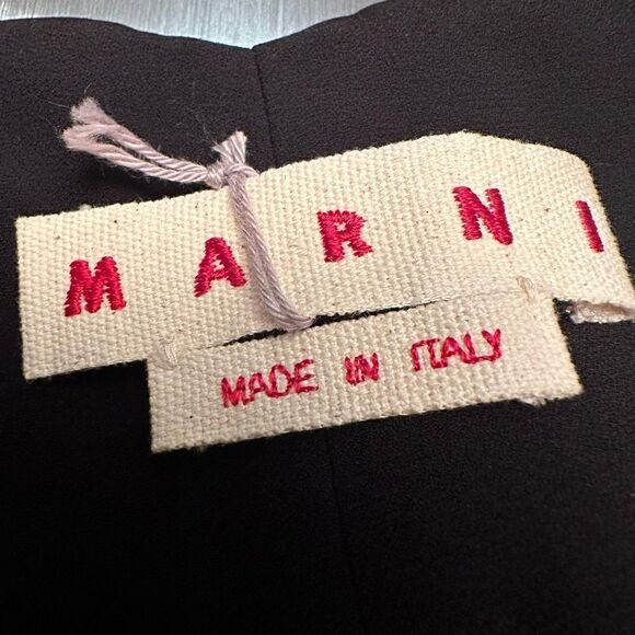 MARNI classic black pants size 42 - Picture 9 of 11